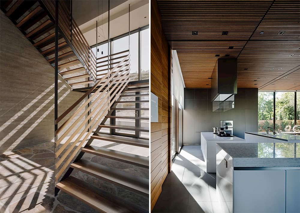 Moderne Architektur im Sonnenlicht