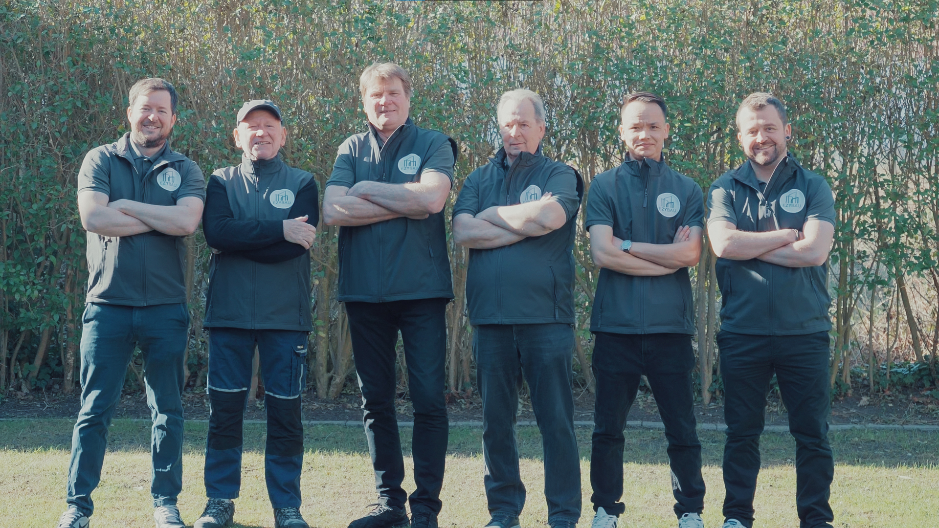 EzyBau Team bei der Projektbesprechung